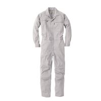 丸鬼商店 T8118 JIS適合静電気防止トリコット長袖ツナギ シルバー SS RO970-79-SS 1枚（直送品）
