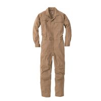 丸鬼商店 T8118 JIS適合静電気防止トリコット長袖ツナギ カーキー SS RO970-68-SS 1枚（直送品）