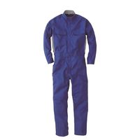 丸鬼商店 JIS T8118適合帯電防止ツナギ ブルー L AE390-04-L 1枚（直送品）