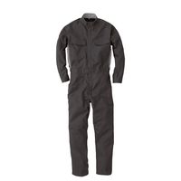 丸鬼商店 JIS T8118適合帯電防止ツナギ ダークグレー 4L AE390-72-4L 1枚（直送品）