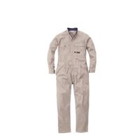 丸鬼商店 長袖ツナギ ライトグレー M PS120-71-M 1枚（直送品）