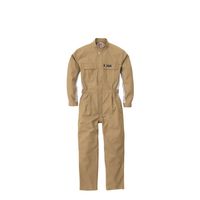 丸鬼商店 長袖ツナギ マスタード L RO720-52-L 1枚（直送品）