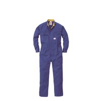 丸鬼商店 長袖ツナギ ブルー 5L RO750-04-5L 1枚（直送品）