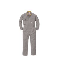 丸鬼商店 長袖ツナギ グレー L RO750-07-L 1枚（直送品）