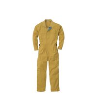 丸鬼商店 長袖ツナギ ゴールド(配色:レイクグリーン) S PS130-51-S 1枚（直送品）