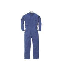 丸鬼商店 綿長袖ツナギ ブルー M 211-04-M 1枚（直送品） - アスクル
