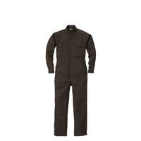 丸鬼商店 綿長袖ツナギ ブラック M 230-03-M 1枚（直送品）