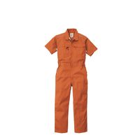 丸鬼商店 半袖ツナギ オレンジ B3L 913-53-B3L 1枚（直送品）