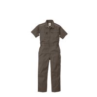 丸鬼商店 半袖ツナギ ダークグリーン M 913-99-M 1枚（直送品）