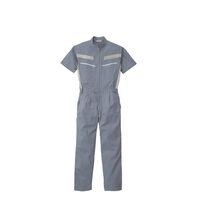 丸鬼商店 半袖ツナギ アイスブルー M PS103-78-M 1枚（直送品）