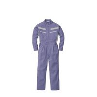 丸鬼商店 夏長袖ツナギ ライトパープル L PS113-48-L 1枚（直送品）