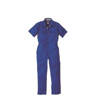 丸鬼商店 半袖ツナギ ブルー BLL S21-04-BLL 1枚（直送品）