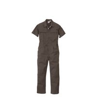 丸鬼商店 半袖ツナギ チャコールグレー/ブラック(メッシュ部) B3L S03-70-B3L 1枚（直送品）