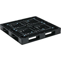 三甲 パレットD4-106110再生ブラック 80850400BKRCP 1セット（2個入）（直送品）