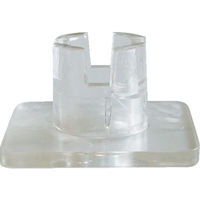 三甲 コーン用ジョイントピン受け透明 8Y009600TM 1セット（100個入）（直送品）