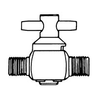 メルク 2ーway valve 1/4×1/4in. NPTM 1/Pk XX2604702 1ST 1個 61-0196-79（直送品）