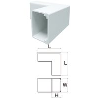 因幡電機産業 JAPPY 外曲り Cー64SDOーWーJP C-64SDO-W-JP 1セット(2個)（直送品）