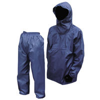 ケイワーク お買い得上下組ヤッケ ネイビー M W300-NB-M 1組