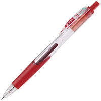 ゼブラ スラリボールペン0.5mm 赤 10本 BNS11-R-10（直送品）