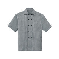 サーヴォ（旧サンペックスイスト） 男女兼用シャツ（半袖） BL-262 白×黒