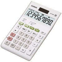 カシオ計算機 W税率電卓ジャストサイズ10桁 JW-100T-N（直送品）