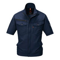 バートル 半袖ジャケット ネイビー M 9086-3-M（直送品）