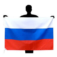 東京製旗 ロシア国旗（大サイズ90×135cm）日本製 426916（直送品）