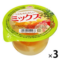 マルハニチロ くだものたのしい ミックス 250g 1セット（3個）