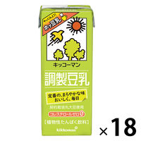 キッコーマン 調製豆乳 200ml 1箱（18本入）