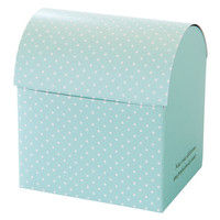 ヘッズ ドットドーム型ギフトBOX/ブルー-S DDB-GS 1セット（200枚：20枚×10パック）（直送品）