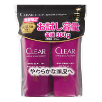 【Yahoo!プレミアム会員限定】CLEAR（クリア） シャンプー＆コンディショナー（各300ml） ポンプセット ユニリーバ