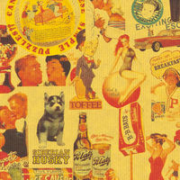 【ケース販売】シモジマ HEIKO 包装紙 半才筋入 キスミー 002402901 1ケース(50枚入×10袋 合計500枚)（直送品）