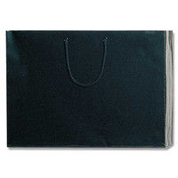 【ケース販売】シモジマ HEIKO 紙袋 ブライトバッグ Y2 黒 006138100 1ケース(10枚入×15袋 合計150枚)（直送品）