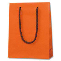 【ケース販売】HEIKO 紙袋 ブライトバッグ MM Dオレンジ(MT) 006138360 1ケース(10枚入×30袋)（直送品）