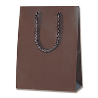 【ケース販売】HEIKO 紙袋 ブライトバッグ T-3 チョコブラウン(MT) 006143170 1ケース(10枚入×40袋)（直送品）