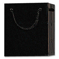 【ケース販売】HEIKO 紙袋 ブライトバッグ T-5 黒 006143301 1ケース(10枚入×80袋 合計800枚)（直送品）