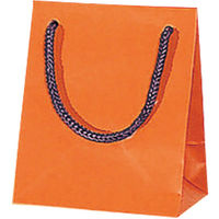 【ケース販売】HEIKO 紙袋 ブライトバッグ T-5 Dオレンジ(MT) 006143360 1ケース(10枚入×80袋)（直送品）
