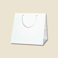 【ケース販売】シモジマ HEIKO 紙袋 ブライトバッグ C1 白 006459500 1ケース(10枚入×20袋 合計200枚)（直送品）