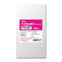 シモジマ ナイロンポリ SPN 15-27 006655465 1セット（100枚入×30束）（直送品）