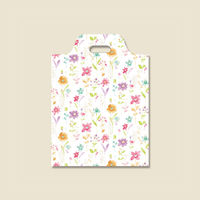 ヘイコー ハンディバッグ 3S フラワーアラカルト 006668955 1セット（100枚入×10束）（直送品）