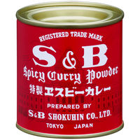 エスビー食品 S&B カレー 84g 1個 赤缶 カレー粉