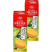 ヤマザキビスケット ルヴァンプライムサンドわさび＆カマンベール 1セット（2箱入）