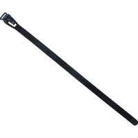 サトーゴーセー SG フックリピートタイ (耐候・耐熱タイプ) 黒色 7.4×205mm SG-FR200W 1袋(100本)（直送品）