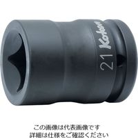 山下工業研究所 コーケン ホイールナット用4角ソケット 差込角19.0mm 対辺21mm PS6-21 1個 811-7362（直送品）