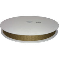 ユタカメイク 平ベルトアクリルカラー 25mm×25m オーク PAD-310 1巻 837-1247（直送品）