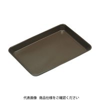 フロンケミカル フッ素樹脂コーティング浅型バット 浅12 膜厚約50μ NR0374-005 1枚(1個) 835-8660（直送品）