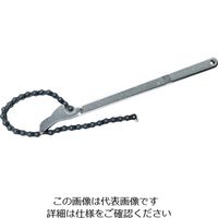 トラスコ中山 TRUSCO チェーンレンチ チェーン長さ620mm シルバー TCW-500 1丁 836-6963（直送品）