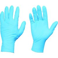 トラスコ中山 TRUSCO 使い捨てニトリル手袋TGスタンダード 0.08粉付青M 100枚 TGPN08BM 1箱(100枚) 835-4670（直送品）