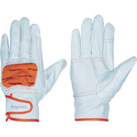 ペンギンエースジャパン ペンギンエース 国産牛本革手袋(袖口マジックタイプ) レスキュー オレンジ フリーサイズ TH-504 1双（直送品）