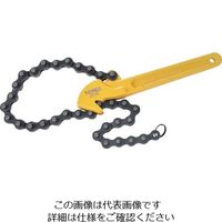 トラスコ中山 TRUSCO チェーンレンチ チェーン長さ375mm 黄色 TCW-150 1丁 836-6960（直送品）